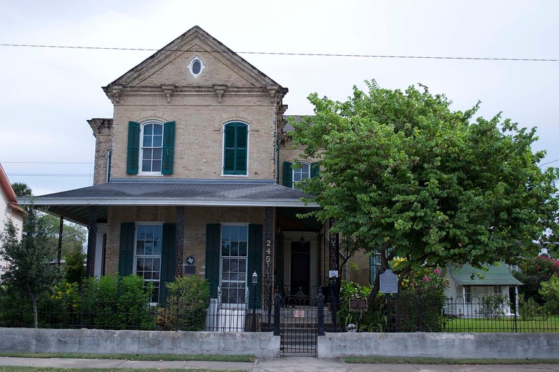 The Brown-Wagner House was built in 1895 and is a unique example of a brick home from the late 1800s.