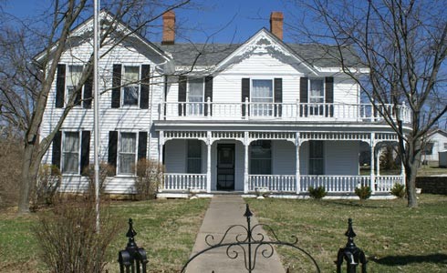 The James Beauchamp Clark House was built in 1888 and is a National Historic Landmark. Photo: The Clark House