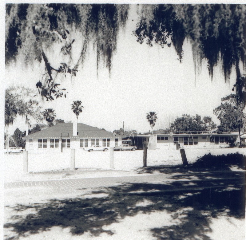 Union Academy campus, Tarpon Springs, Florida, circa 1960s. 