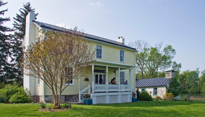 1832 house with 1813 house in background