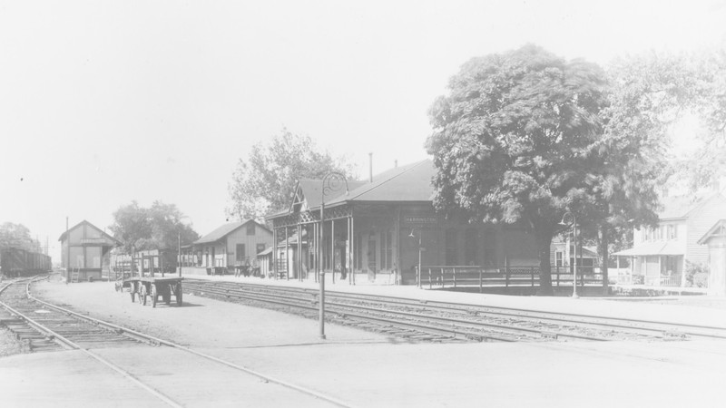 Station as it appeared in the 1920s