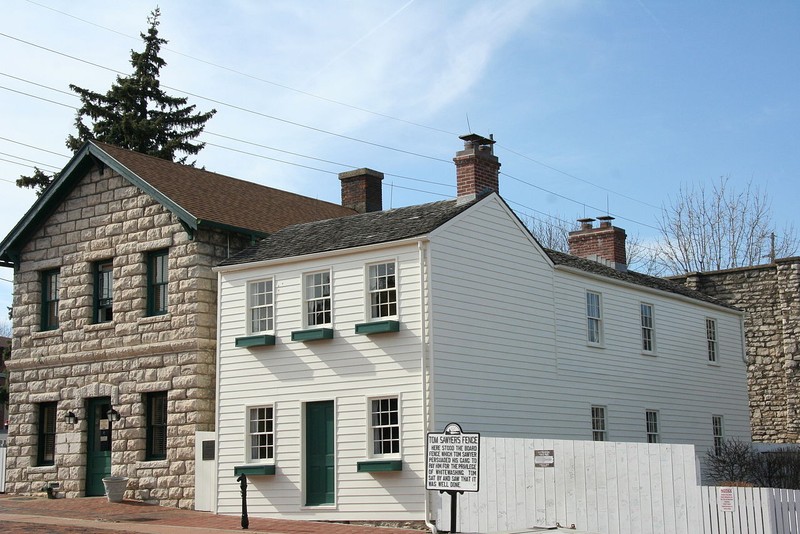 The Mark Twain Boyhood Home is one of several historic properties at the museum.