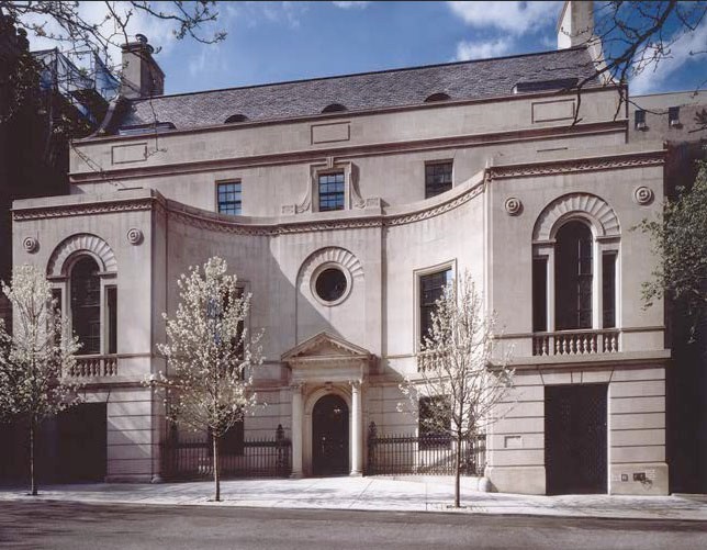 A contemporary view of the Loew mansion