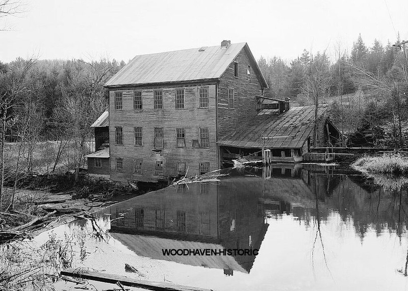 Ben's Mill prior to its restoration. 