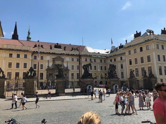 Prague Castle Gates 