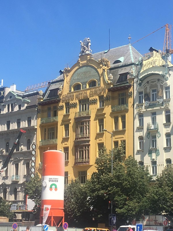 Grand Hotel Europa- the site for Nicholas Winton's office where he met with parents of Jewish children.