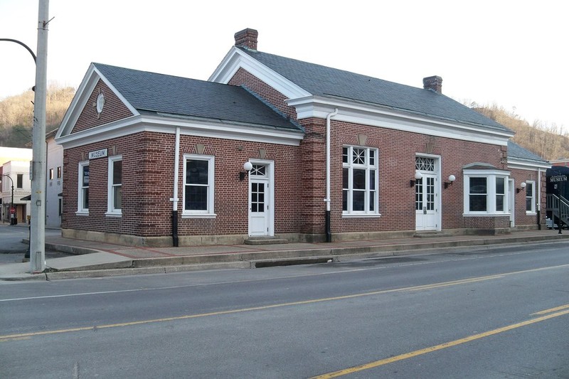 Side view of the building