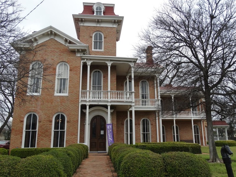 East Terrace House was built in 1874 by John Wesley Mann.
