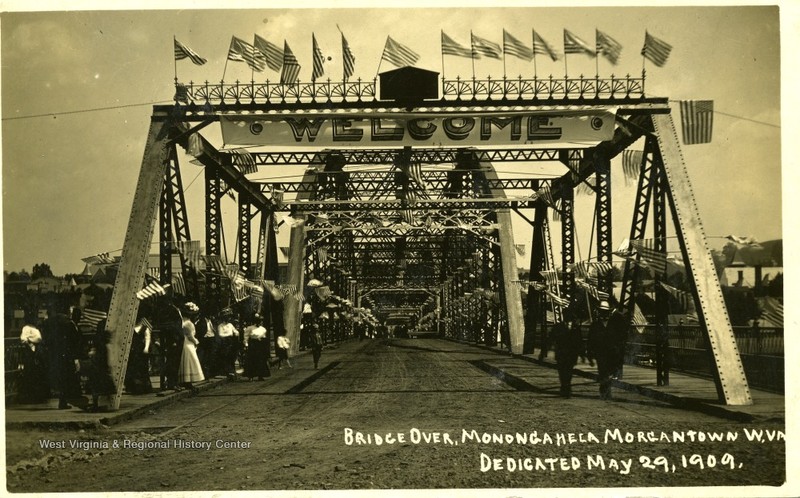 Dedication of the second Westover Bridge in on May 29, 1909.