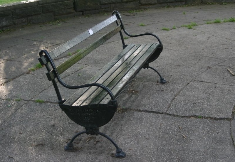 Wright's bench in Fort Greene Park