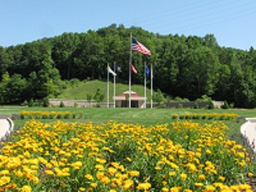 Flowers in Cemetery