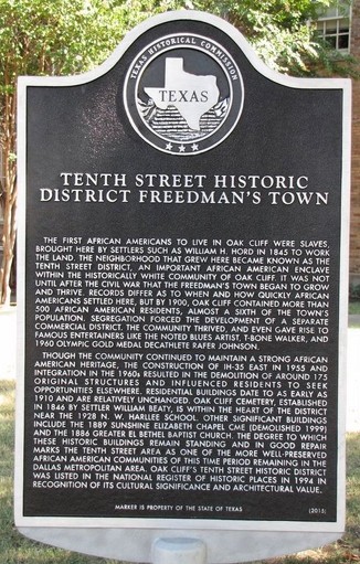 This historical marker is located in front of the N. W. Harllee Early Childhood Center and provides a historical overview of the neighborhood.