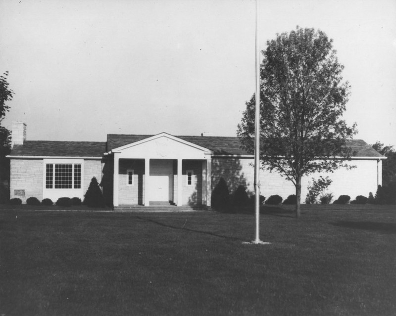 The Library-Museum in 1970. Over the years it has been expanded several times and now includes 44,500 square feet. Image obtained from the White House Historical Association.