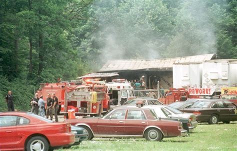 This shows the first responders view of what the chaos looked like after the fire started.
