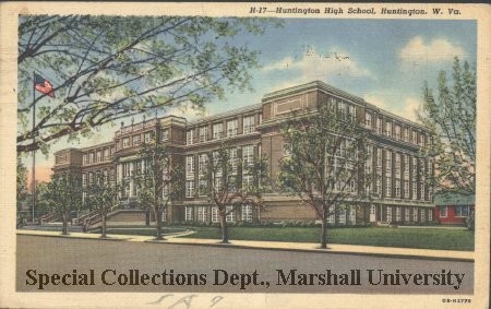 Postcard of HHS, 1943
