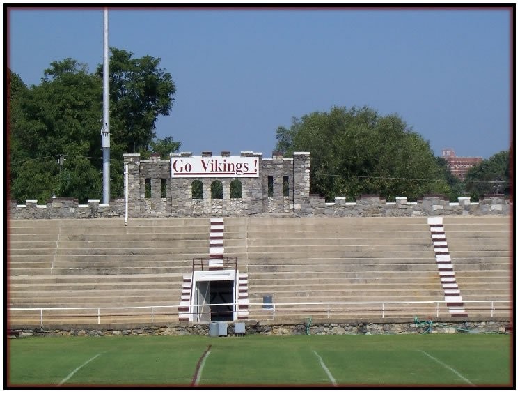 Inside stadium, 2010