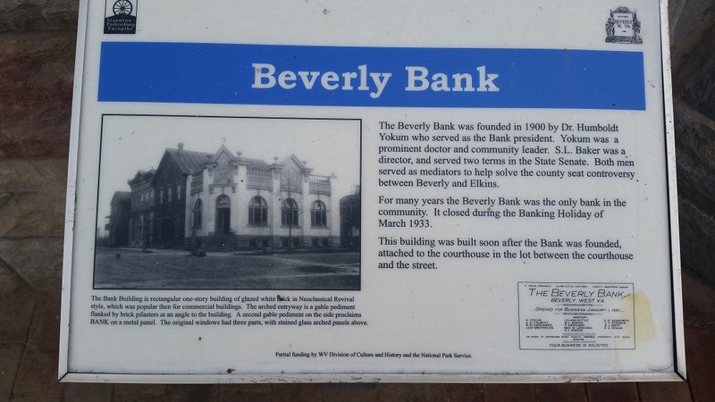 Beverly Bank Marker