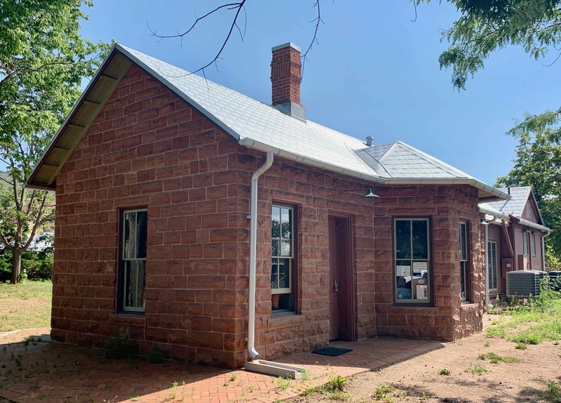 Current photo of the Lyons Depot. Photo courtesy of Brianna Hoyt.