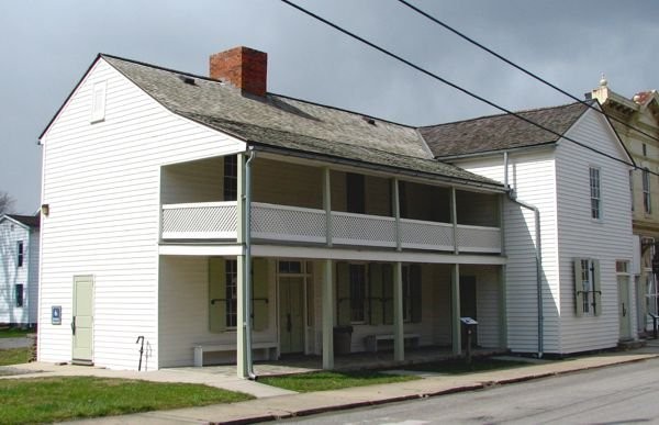 Modern photo of Bushrod Crawford House, now part of the Beverly Heritage Center. Courtesy of Historic Beverly Preservation, Inc.