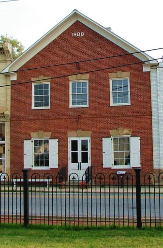 Modern photo of the Old Beverly Courthouse, now part of the Beverly Heritage Center. Courtesy of Historic Beverly Preservation, Inc.