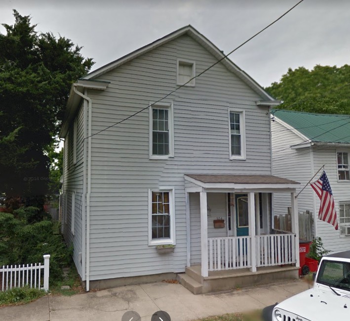 Window, House, Property, Flag