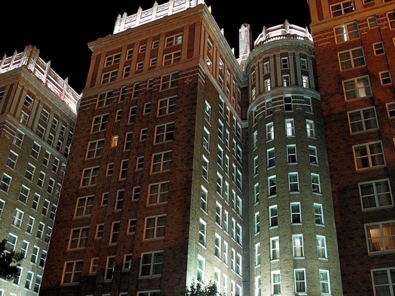The Skirvin Hotel was originally built in 1911.
