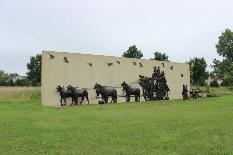 Kwan Wu, Going West on the Old Santa Fe Trail. Photo by Cynthia Prescott.