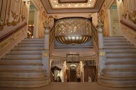 A staircase inside the Hall