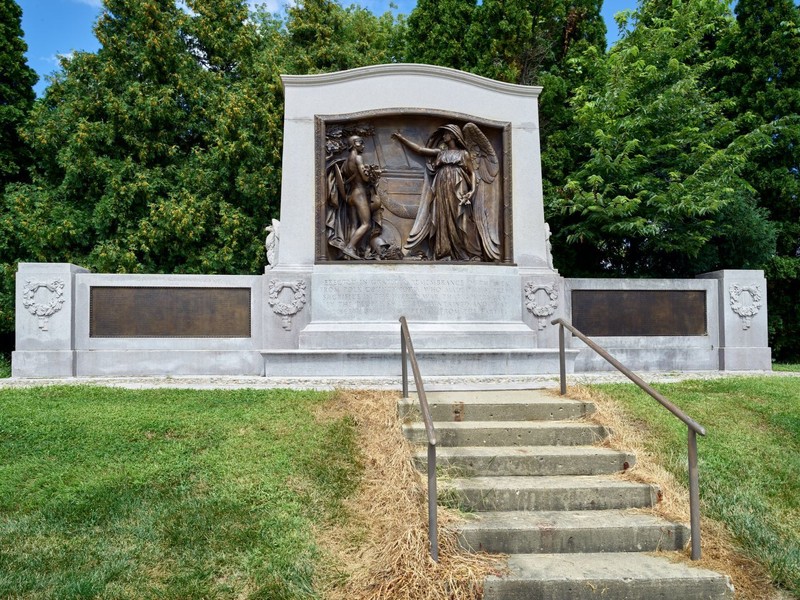 2016 photo of WWI Monument in Des Moines by Carol Highsmith, Library of Congress