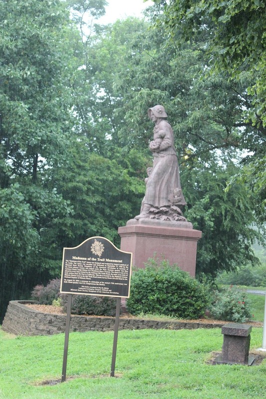 Madonna of the Trail. Photo by Cynthia Prescott.