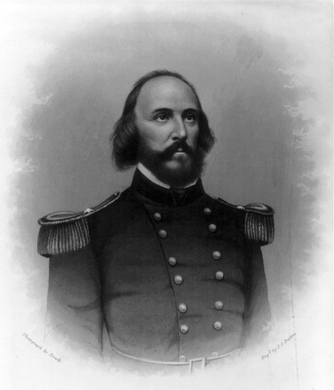 Undated image of Frederick Lander, who faced Stonewall Jackson in the Romney Expedition.