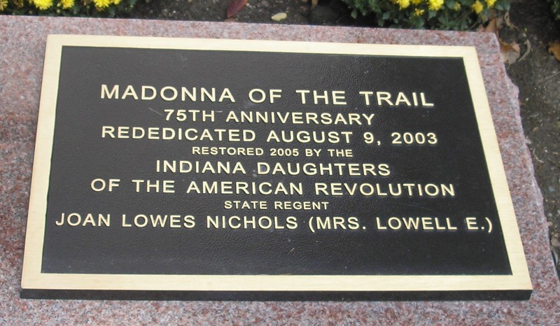 75th anniversary plaque. Photo by Cynthia Prescott.