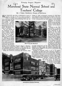 An old newspaper article about the school, written in the late 1890s.