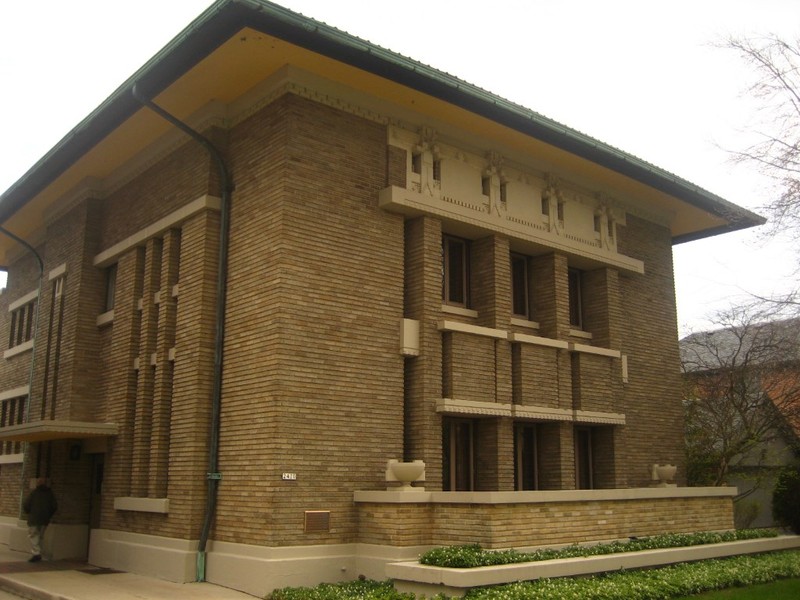 Frederick C. Bogk House exterior. Photo credit: Christopher Hillard, Urban Milwaukee