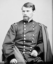Union Brigadier General Emory Upton. During the battle he was a Colonel. Following his marginally successful charge, Upton was prompted to the rank of Brigadier General...while he was still on the field, leading and fighting for over a day