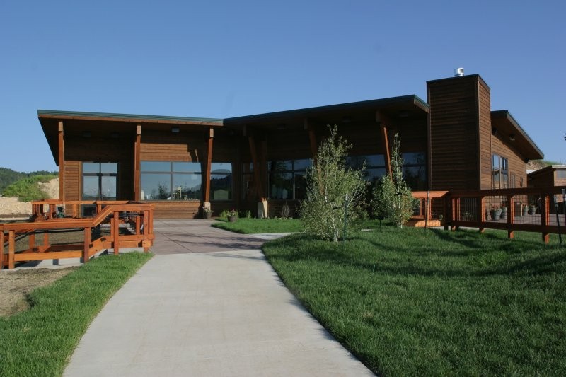 The Northern Plains Peoples Educational Interpretive Center features exhibits about the Bison and costumes from the movie "Dances With Wolves."
