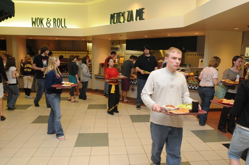 Commons Dining Hall Serving Area