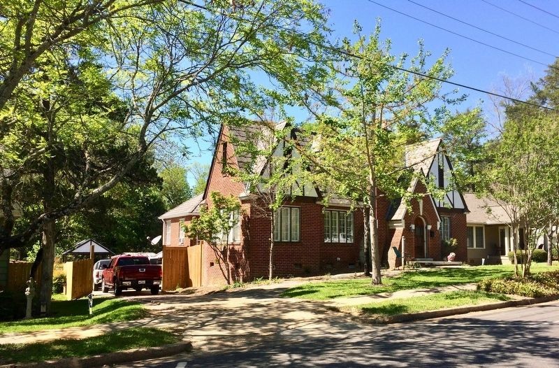 One of the historic houses within the district