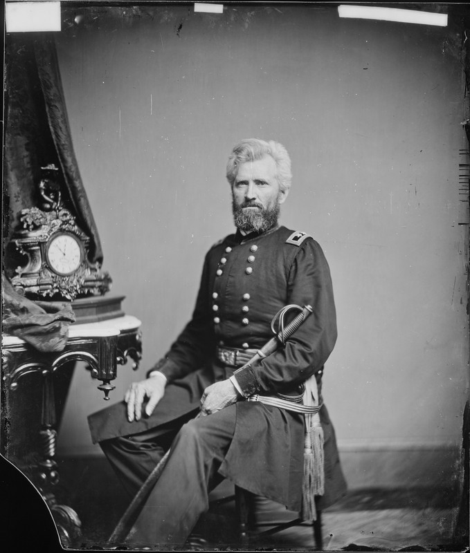 General Robert Milroy. Aggressive to a fault, he commanded Union troops two months later at the Battle of Allegheny Mountain. He was defeated by Stonewall Jackson at the Battle of McDowell, and again by General Ewell at 2nd Winchester.