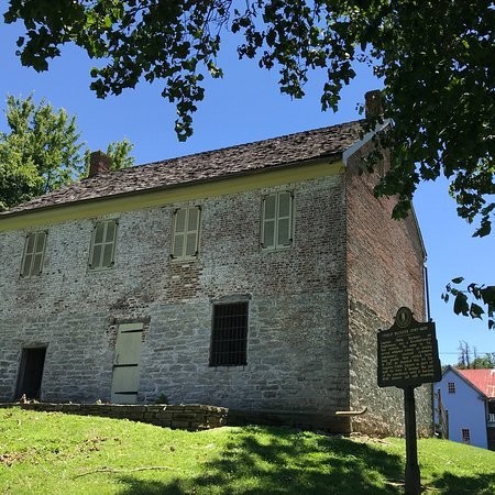 Front view of the jail.