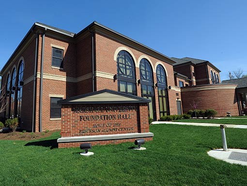 The Erickson Alumni Center and Brad D. Smith Foundation Hall was completed in 2010.