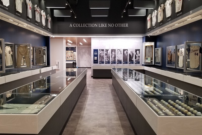 The FAU Fogelman Sports Museum houses the impressive sports collection of former Kansas City Royals owner Avron B. Fogelman.
