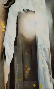 The Hotel Shelton with Sun Spots, by Georgia O'Keeffe 