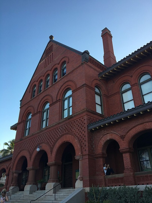 Front view of the Old Post Office and Customshouse (Key West Museum of Art & History)