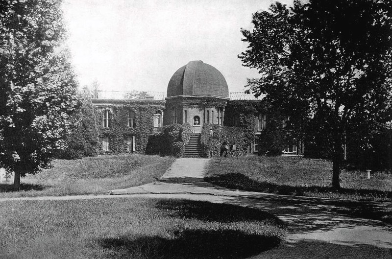 Sky, Tree, Building, Grass, Observatory, Dome