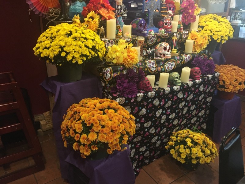 Ofrenda in La Catrina Restaurant