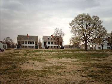 Fort Scott includes twenty buildings that visitors can tour