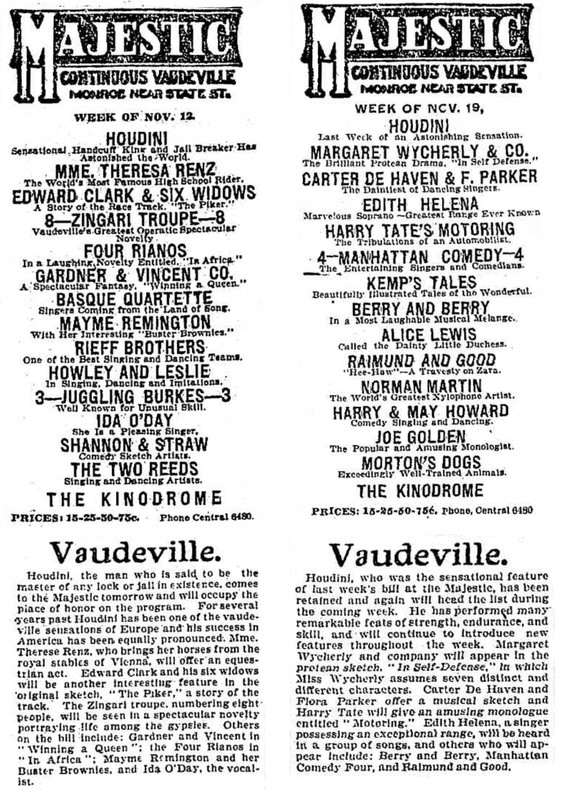 Chicago Sunday Tribune, November 11, 1906