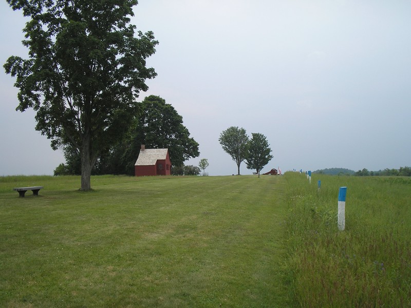 Neilson House; this home at Bemis Heights served as headquarters for American generals and is the only wartime structure remaining on the Saratoga battlefield.