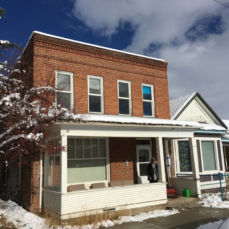 Window, Winter, Property, House